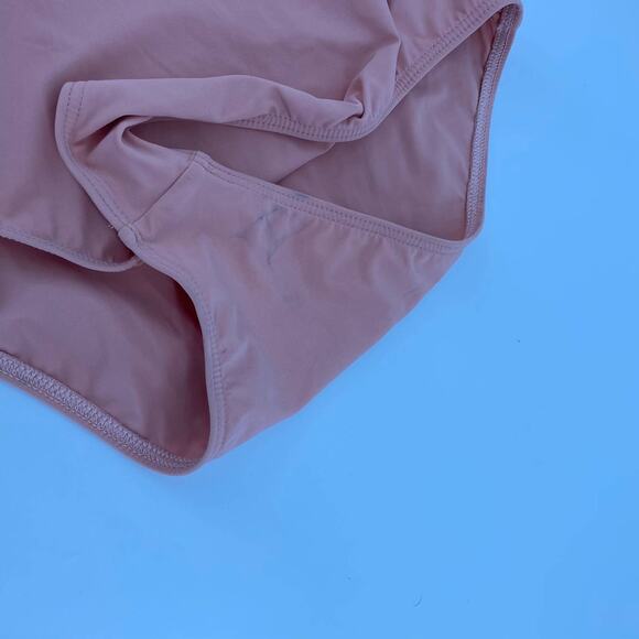 Bec & Bridge Appletini One-Piece Swimsuit Side Cut Outs Pink Barbiecore Size 4 - Picture 9 of 11